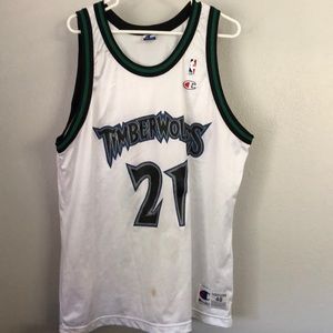 Champion vintage Jersey Timberwolves Kevin Garnett